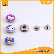 Boutons Custom Metal Children Pressez Snap Button BM10705